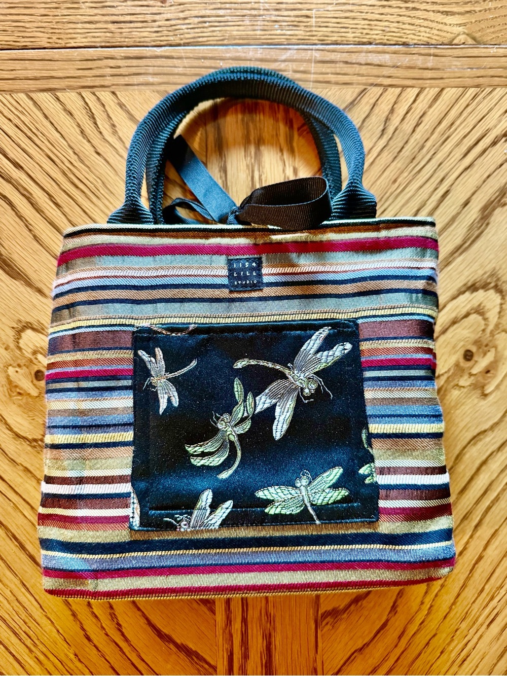 Lisa Lill Studio Custom Designed Mini Tote - Reversable